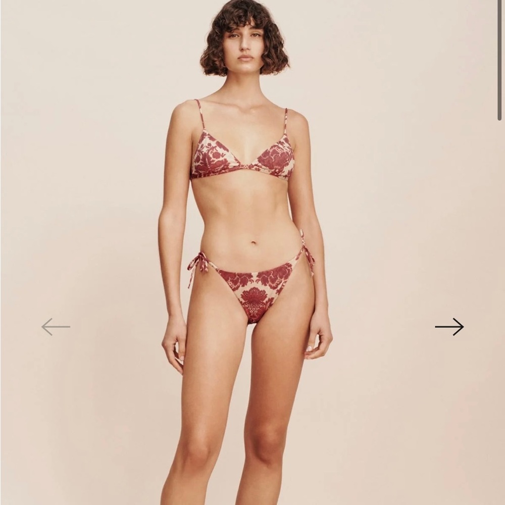 NWT Posse swimsuit Kai top and Diego bottoms - Floral bikini